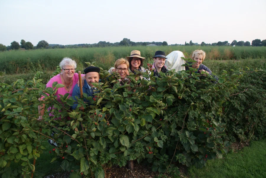De spelers van Heibel inne hoof